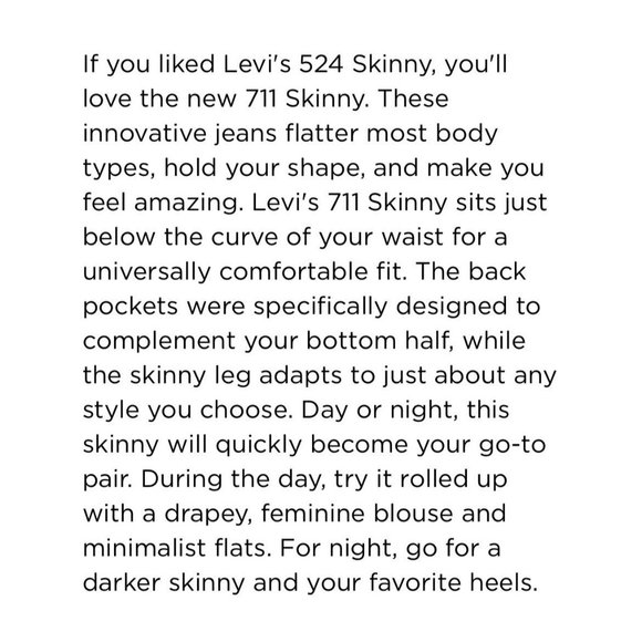 Women's Levi's 711 Skinny Jeans Black Distressed Jeans Size 30 - Picture 4 of 10